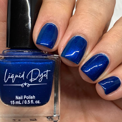 Diamond Blue Spritzer Vegan Nail Polish