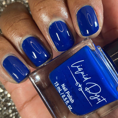 Midnight Blue Cocktail Vegan Nail Polish